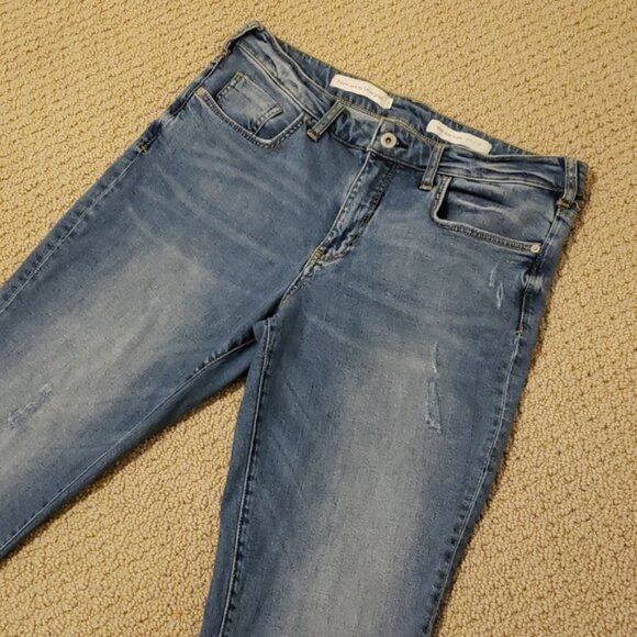 Pilcro High-Rise Flare Jeans Women's 31 - Picture 3 of 10